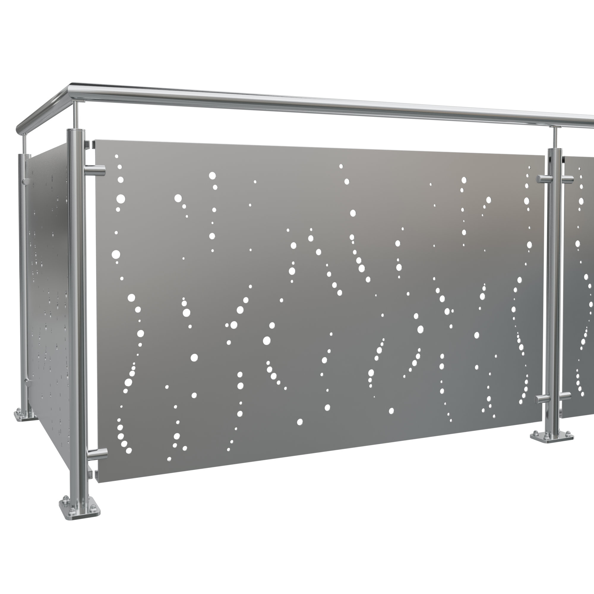 Balkonbekleding aluminium SB