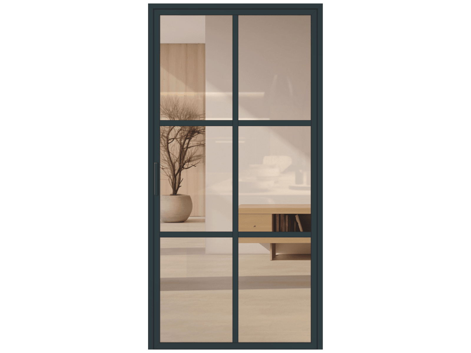 Lofttür Aluminium und Glas LOFT DE LUXE - Loft 4