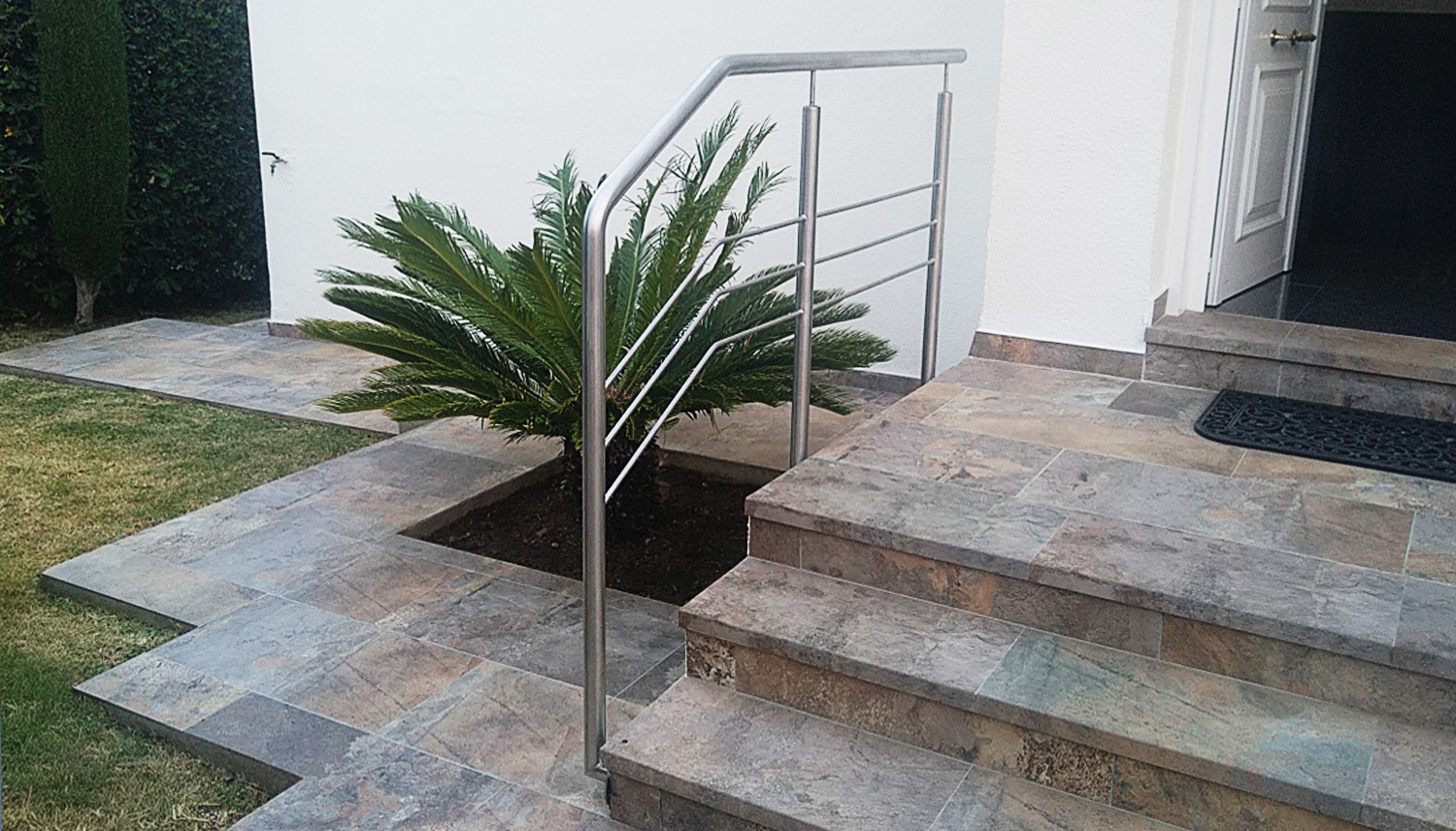 Roestvrijstalen trapbalustrade FAS-CL 1-6 dwarsverbindingen 