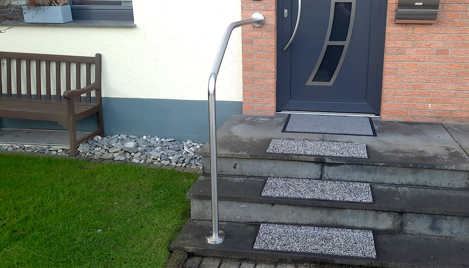 Trapleuning roestvrij staal AWT