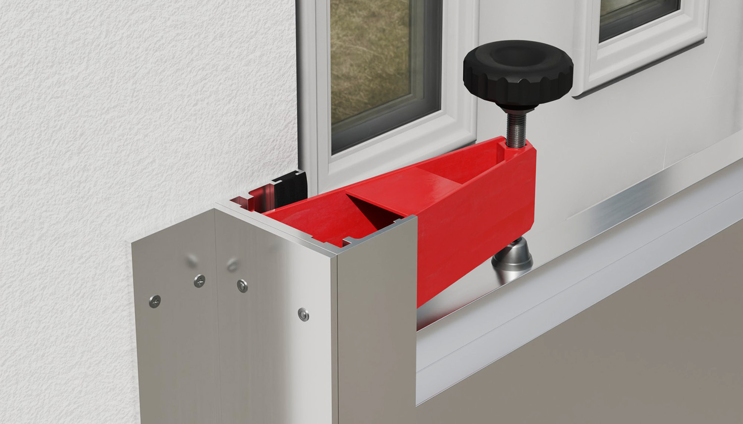 Modulares Wasserschutz-Dammbalkensystem Aluminium