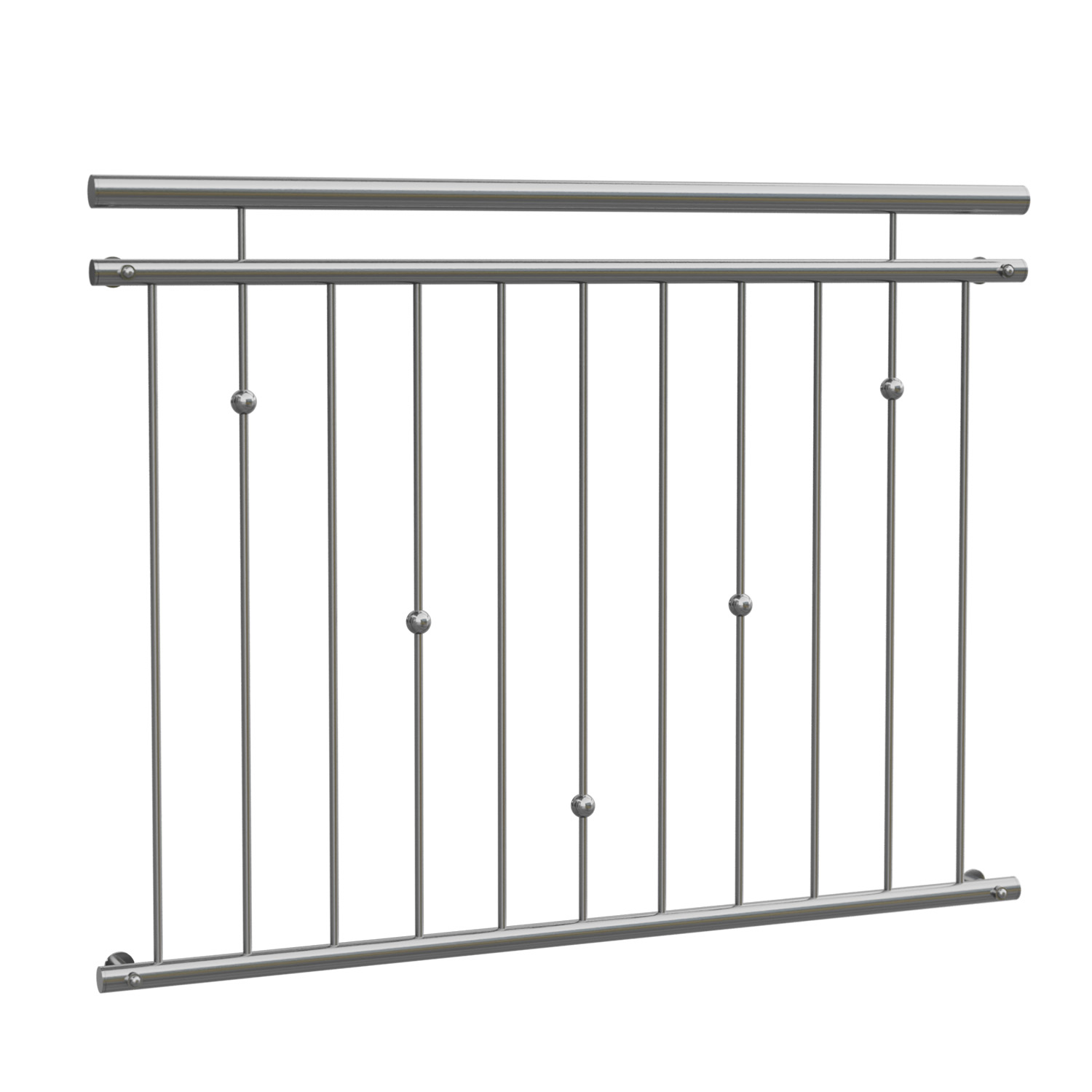 Frans Balkon roestvrijstalen V-Ballen