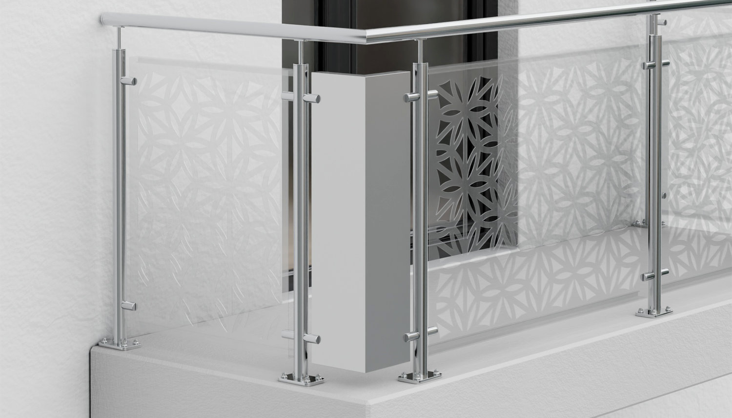 Hoekelement aluminium BT