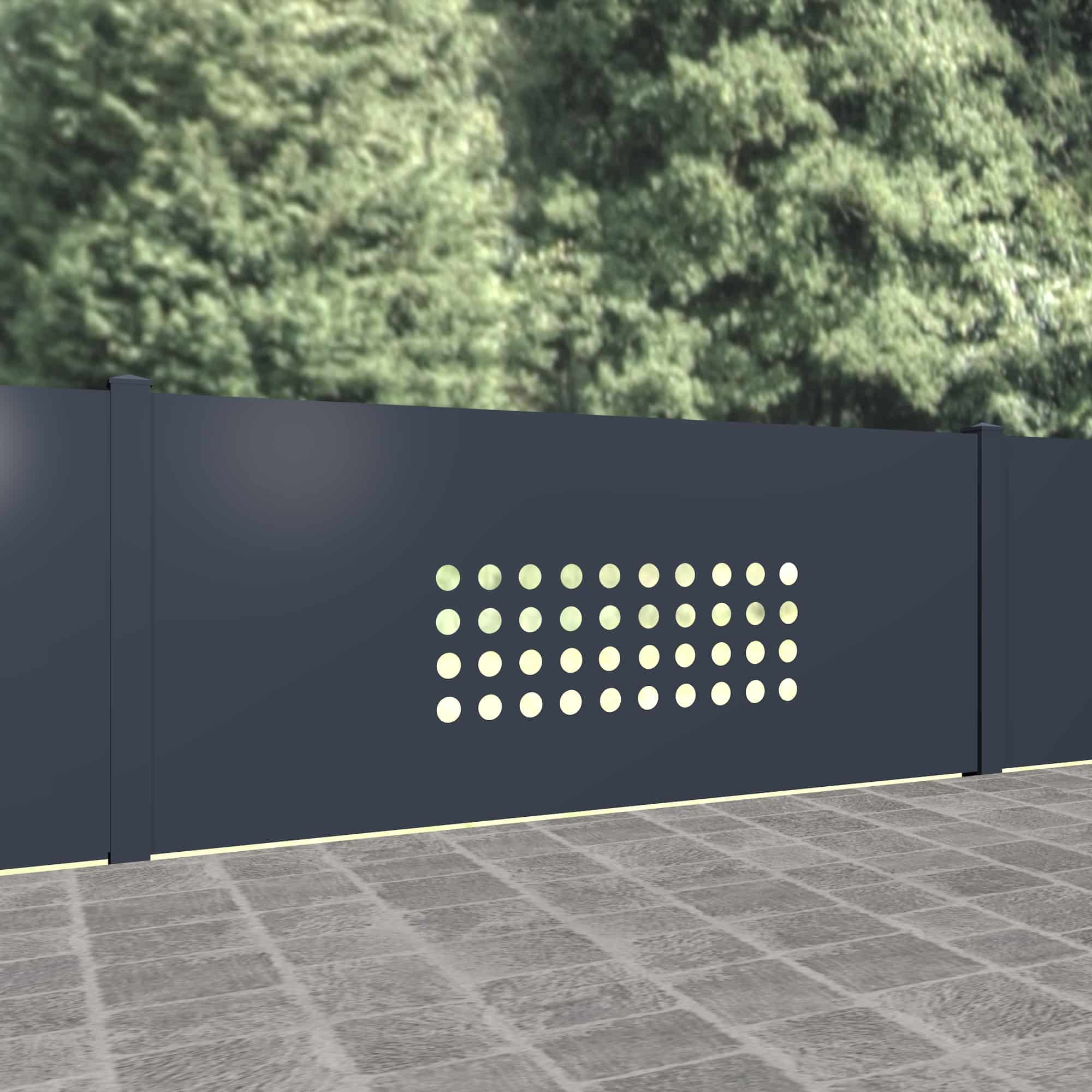 Schuttingen aluminium RLR, GE