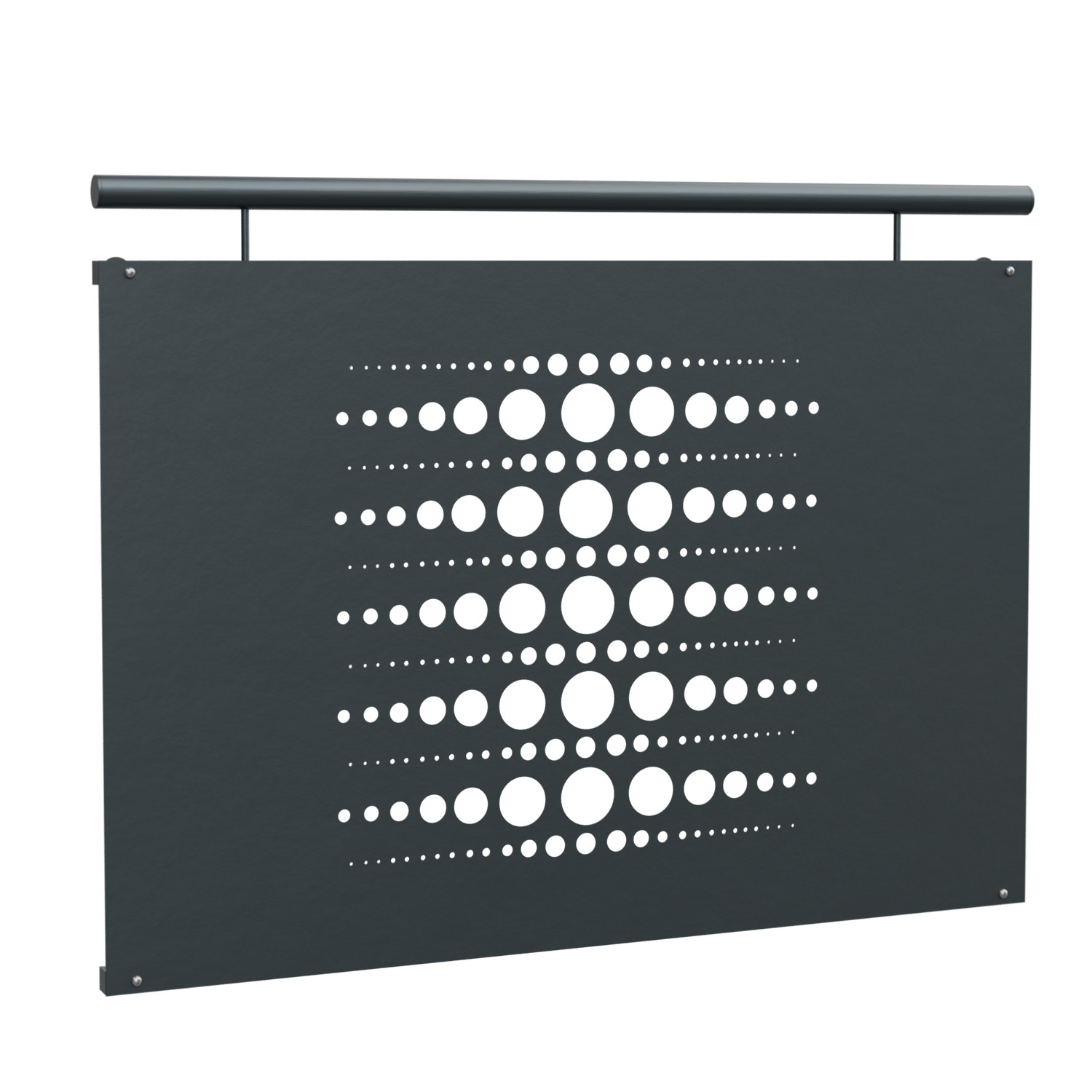 Frans Balkon Verzinkt Design Blad Kralen 2