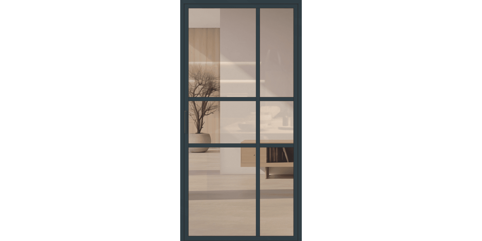 Lofttür Aluminium und Glas LOFT DE LUXE - Loft 10