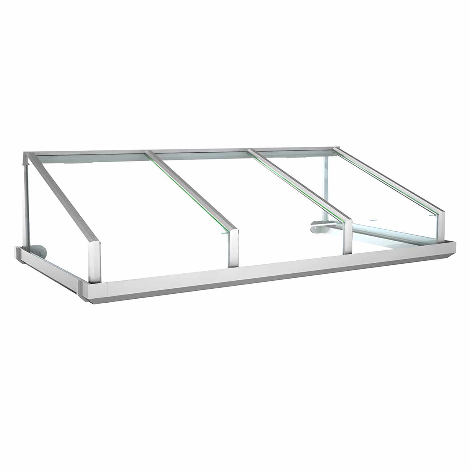 Vordach Aluminium Marin Acrylglas