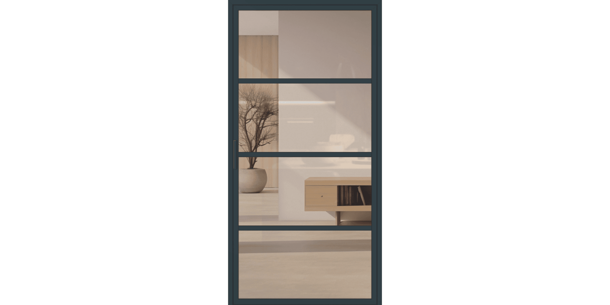 Lofttür Aluminium und Glas LOFT DE LUXE - Loft 5