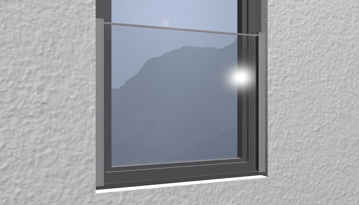 Französischer Balkon Glas Balmero