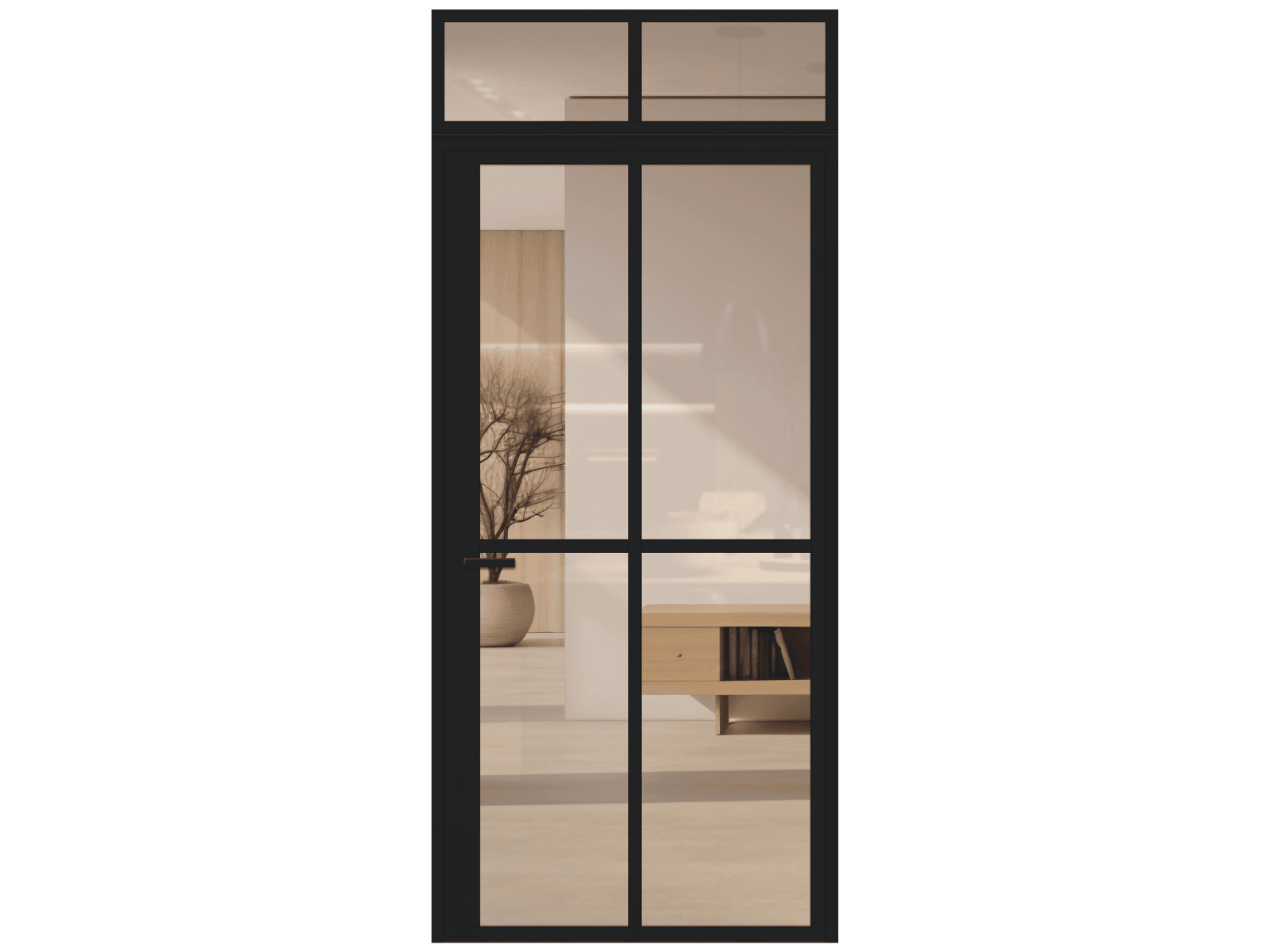 Lofttür Aluminium und Glas LOFT DE LUXE - Loft 2