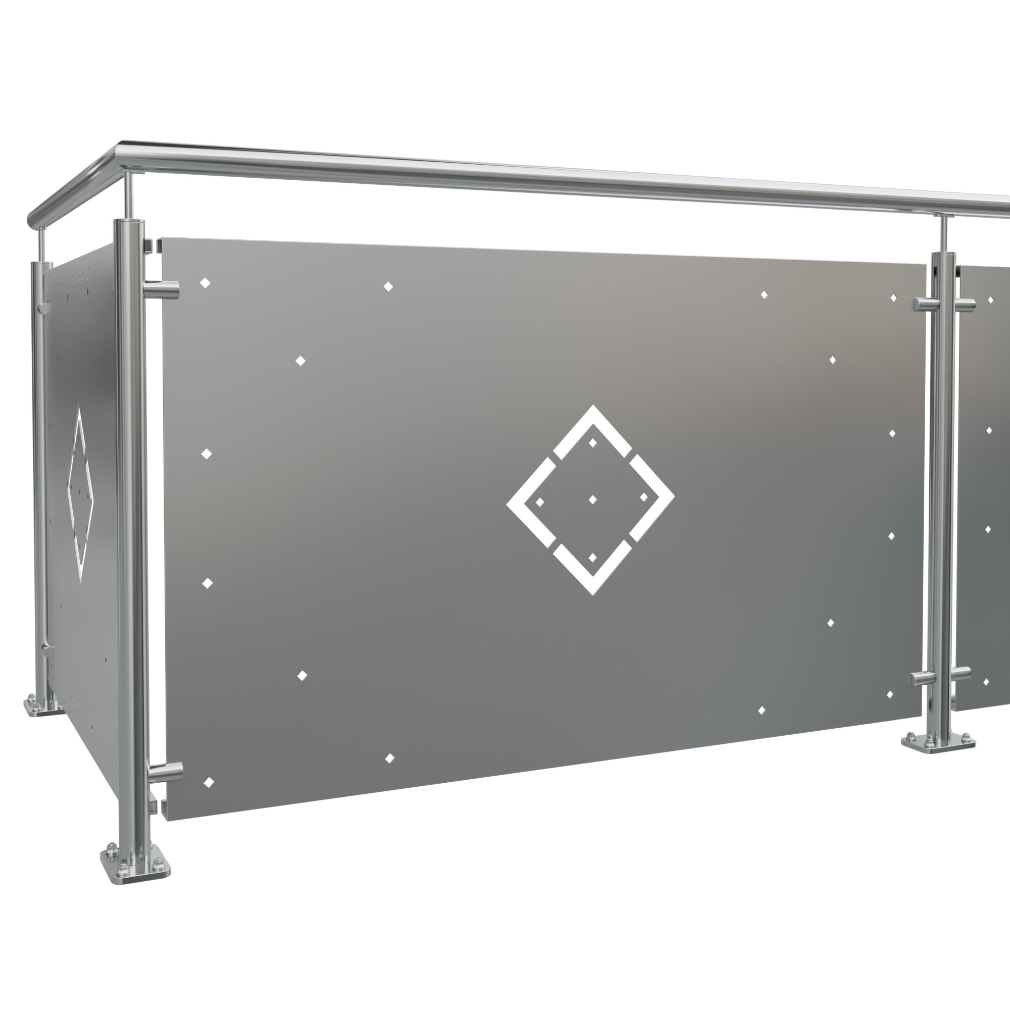 Balkonbekleding aluminium WÜ
