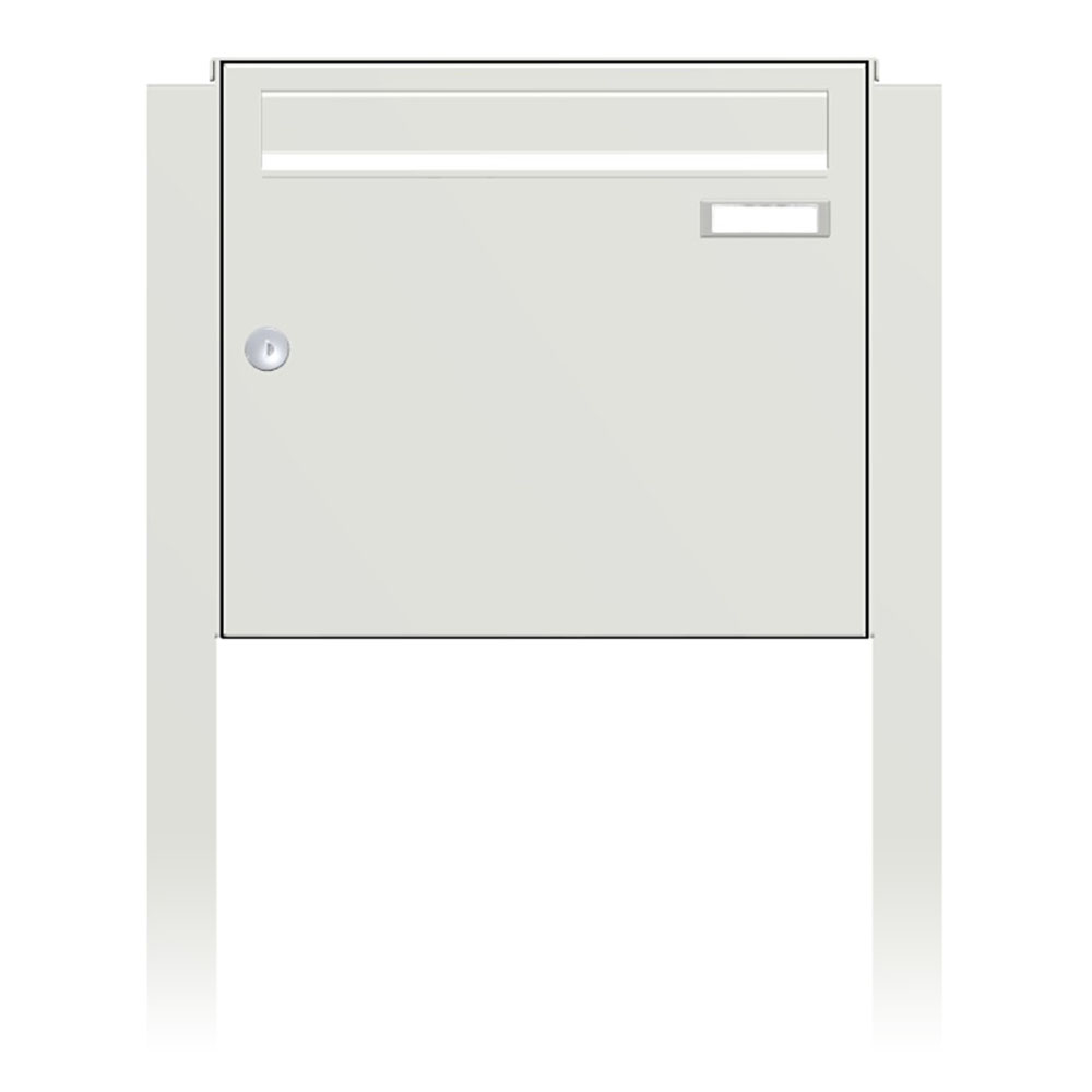 Briefkastenanlage | Freistehend | 1-fach | Senkrecht | Farbe