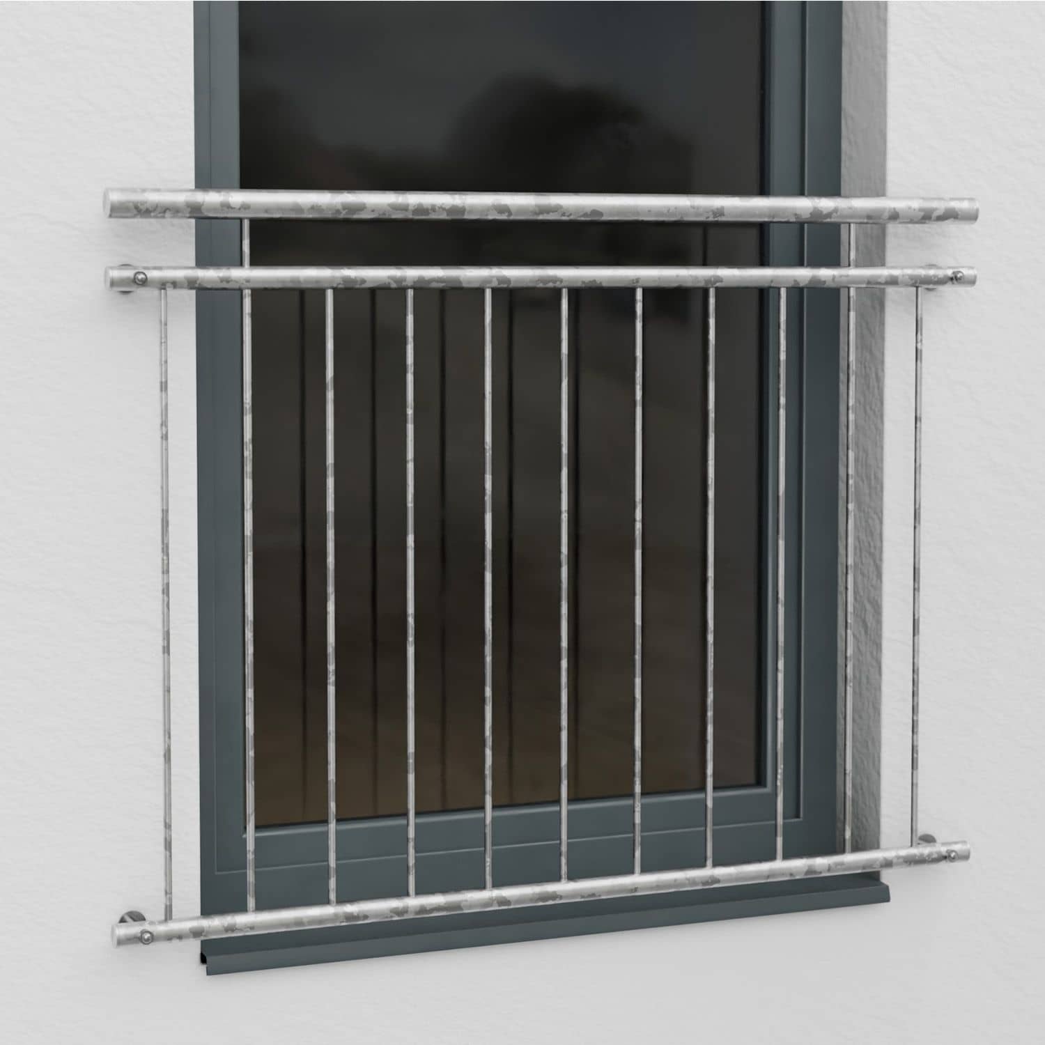 Frans balkon verzinkt Standaard