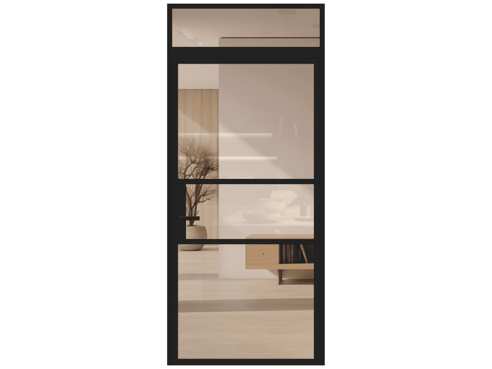 Lofttür Aluminium und Glas LOFT DE LUXE - Loft 9