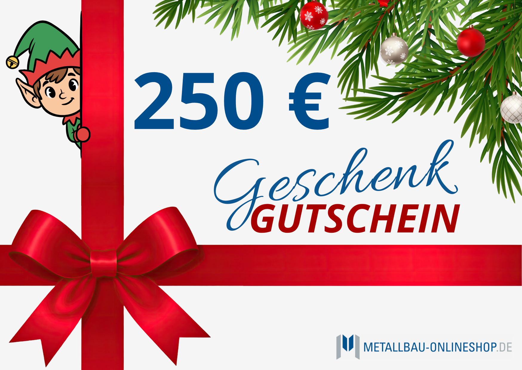 Geschenkgutschein digital – 250 Euro