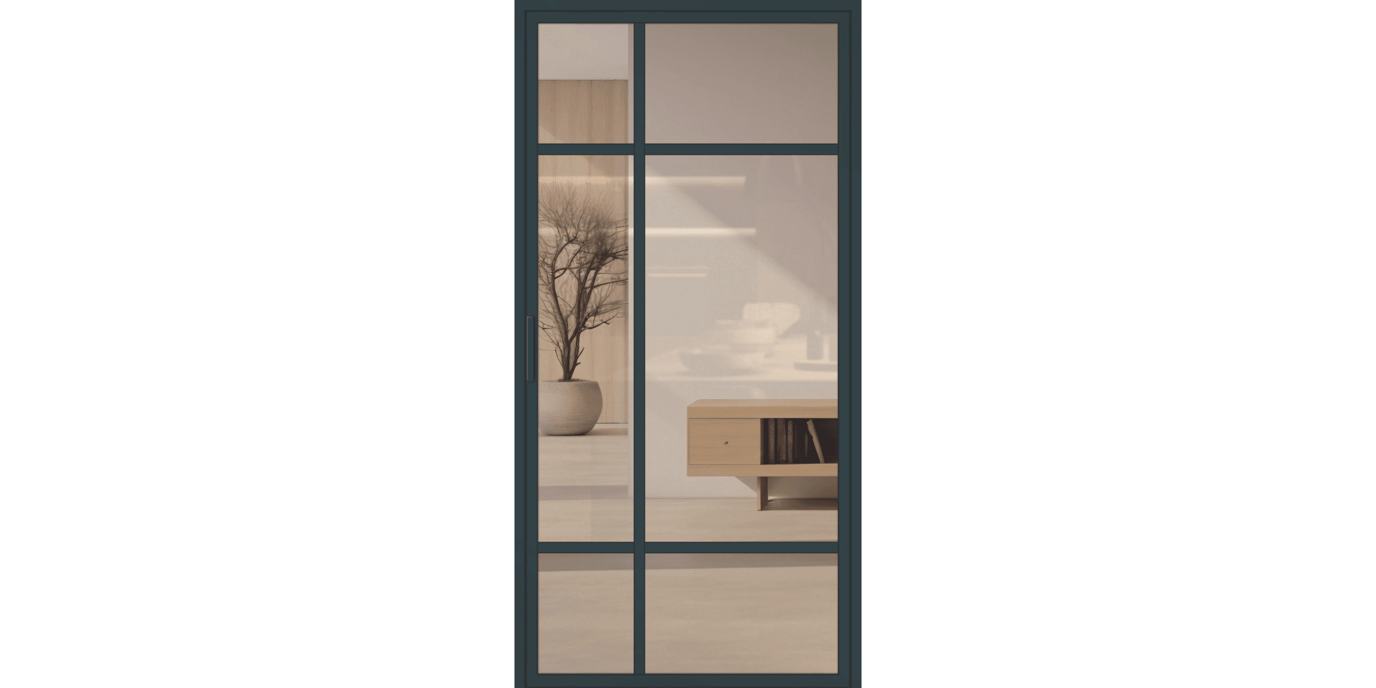 Lofttür Aluminium und Glas LOFT DE LUXE - Loft 8