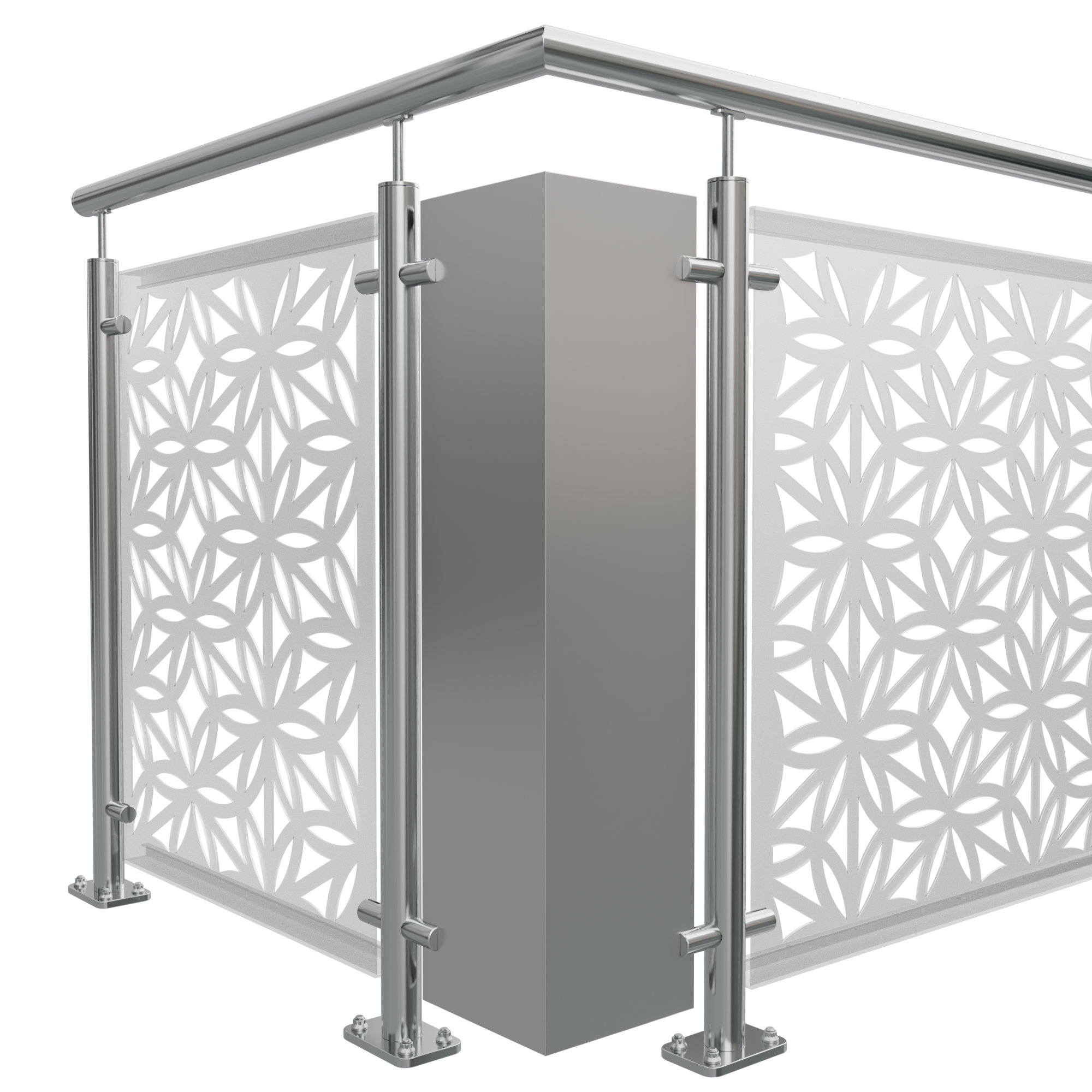 Hoekelement aluminium BT