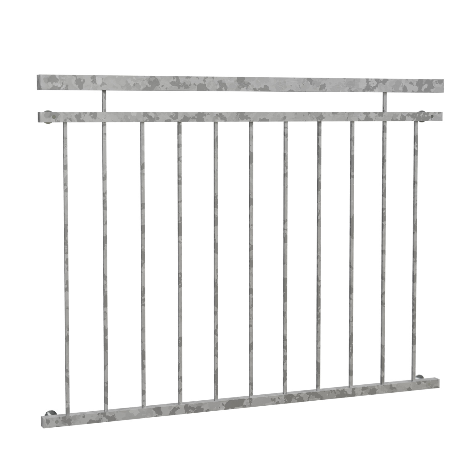 Frans balkon verzinkt Vierkant