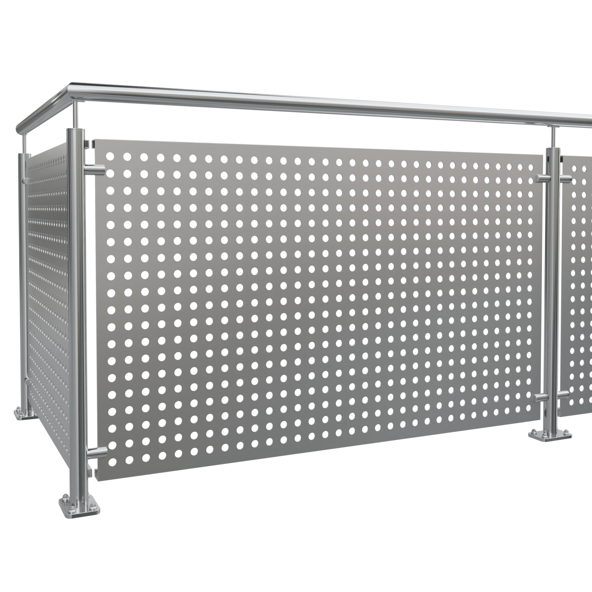 Balkonbekleding aluminium RL GE