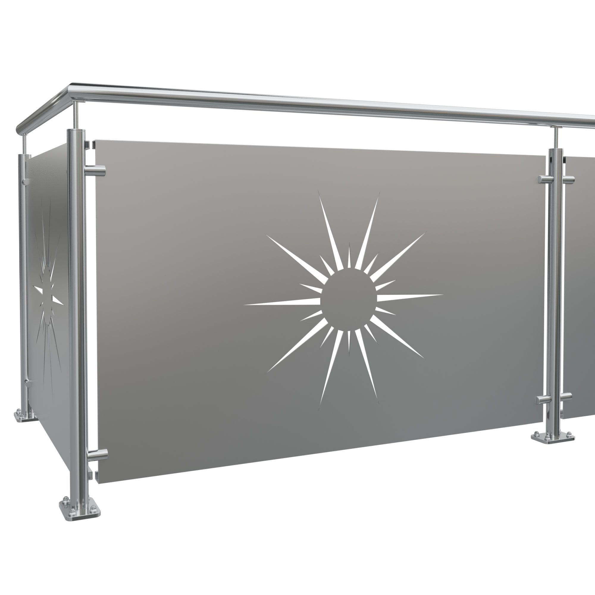 Balkonbekleding aluminium SO
