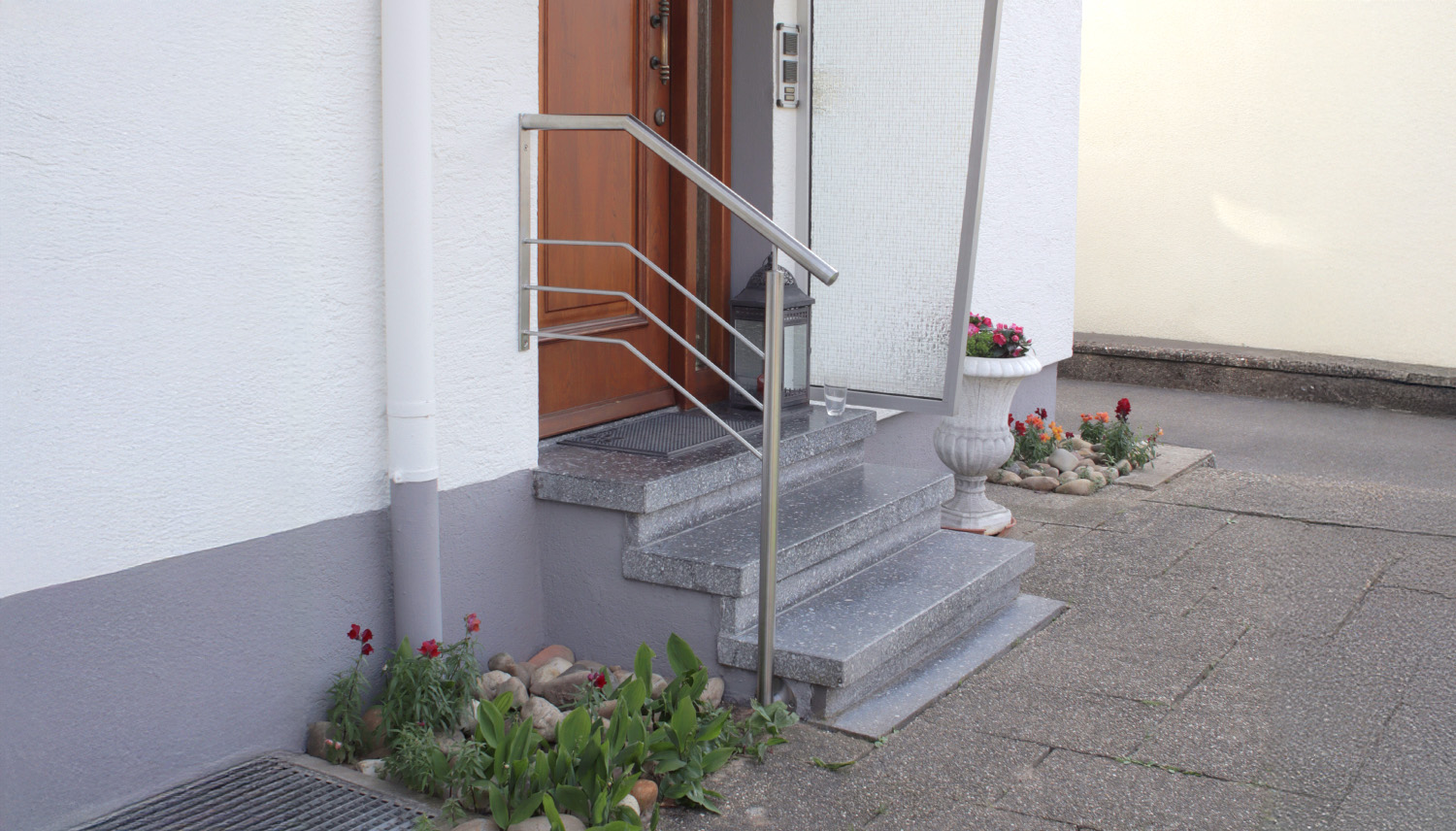 Roestvrijstalen trapbalustrade WTS 1-6 dwarsverbindingen 