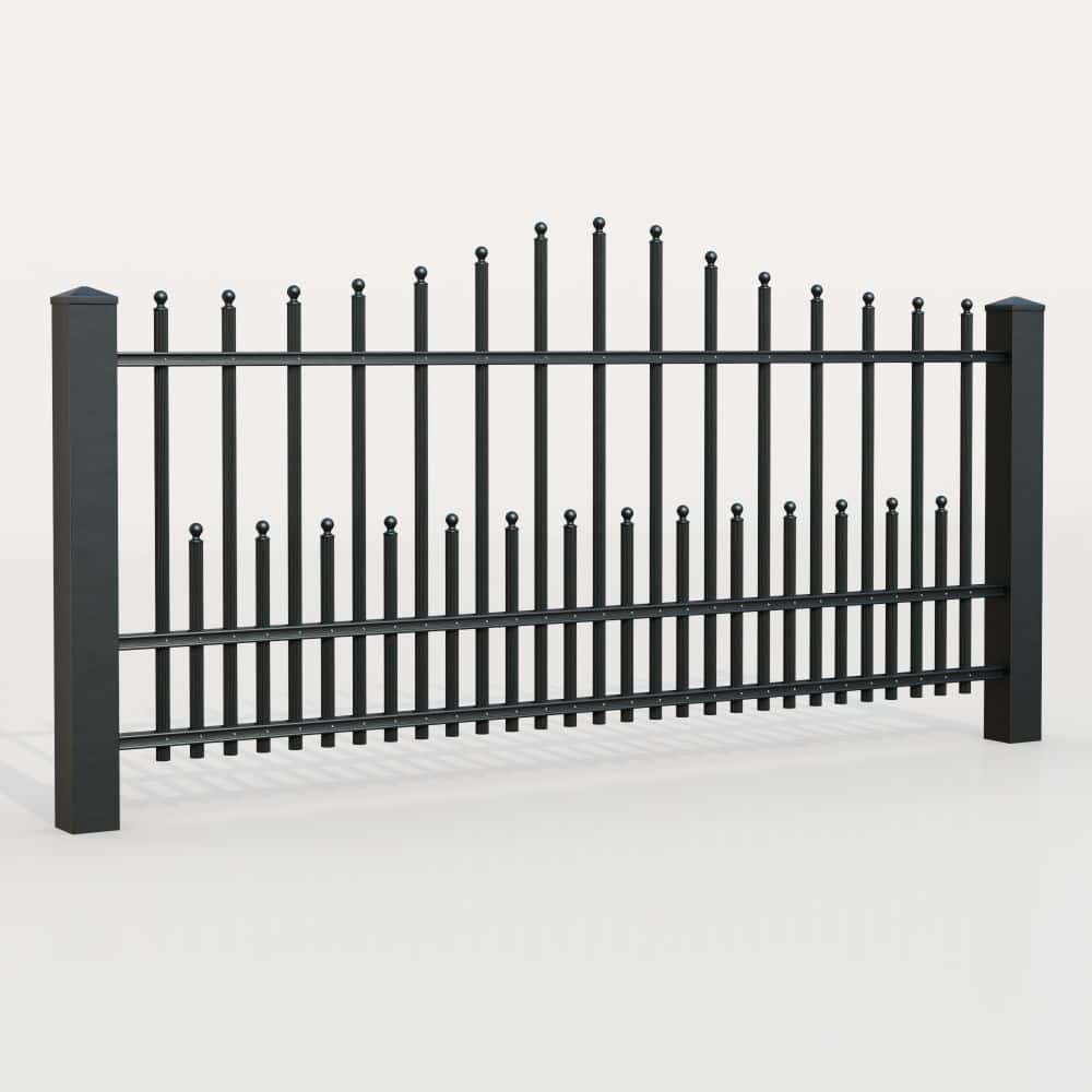 Tuinafscheiding aluminium Palisades DPP Classic, WE