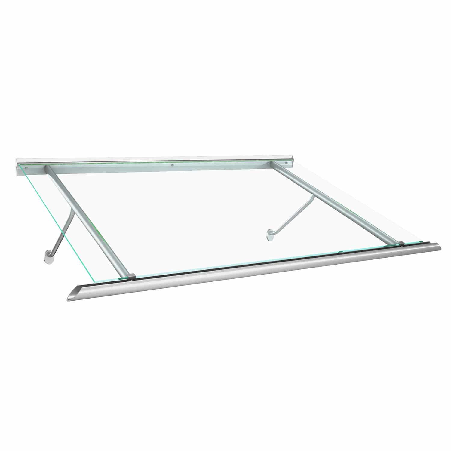 Vordach Aluminium Calypso VSG-Glas
