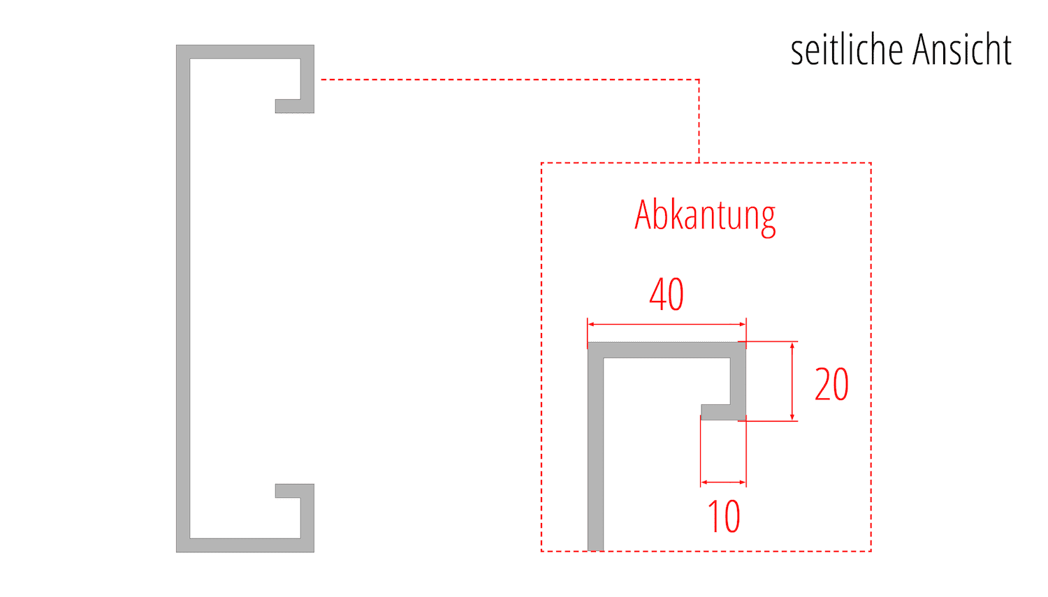 Balkonbekleding aluminium RE GE