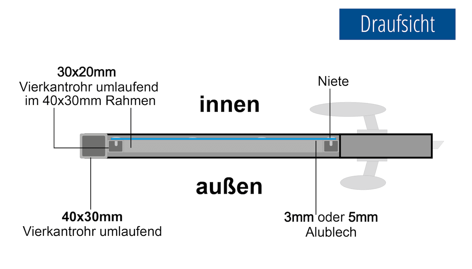 Tuindeur aluminium 2-vleugelig privacyscherm KSB, GE