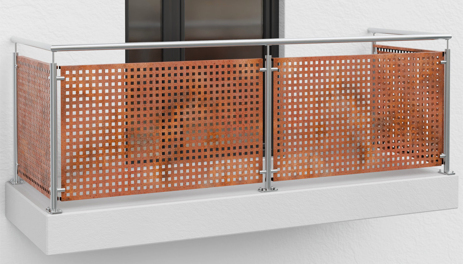 Cortenstaal Balkonbekleding QL GE