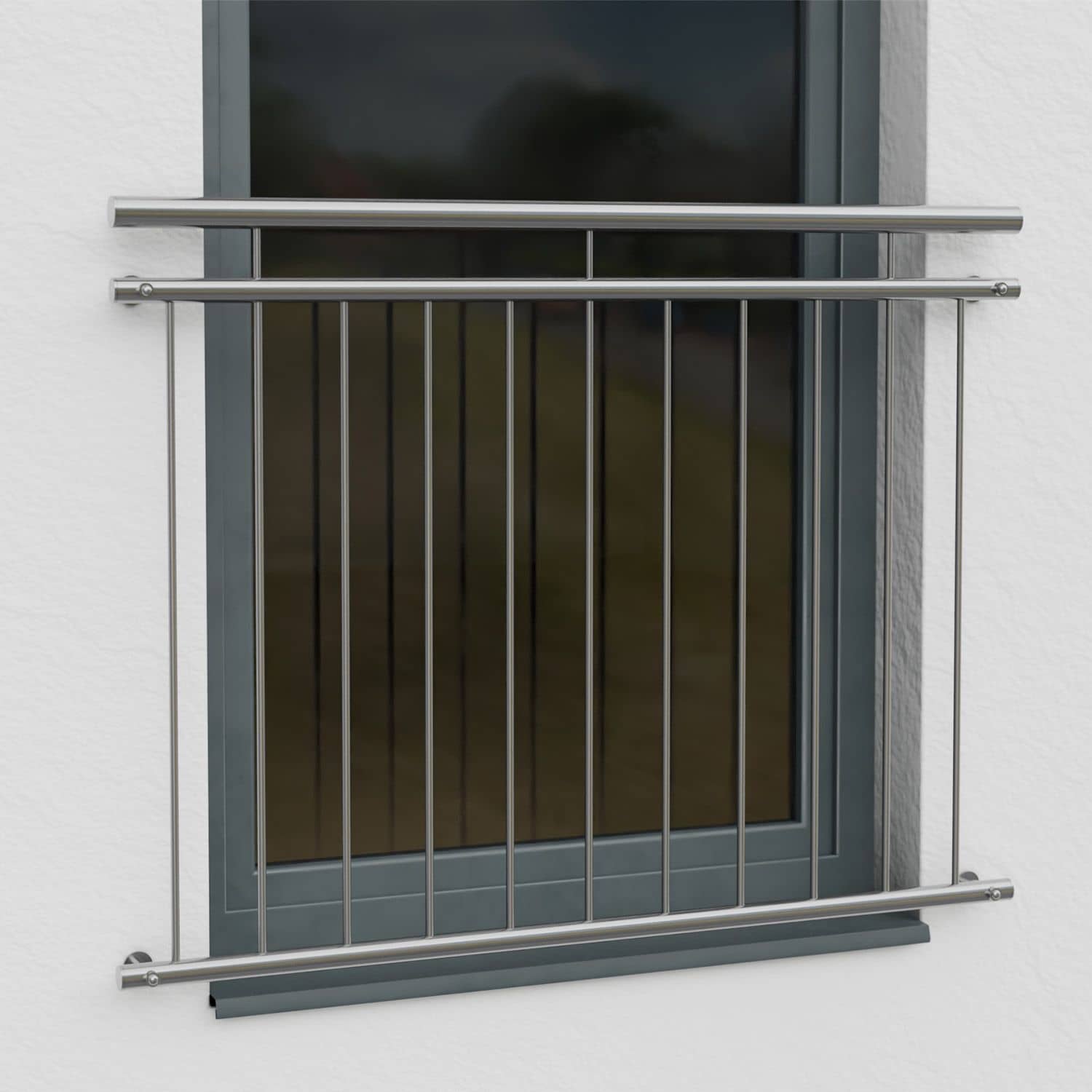 Frans balkon roestvrij staal standaard