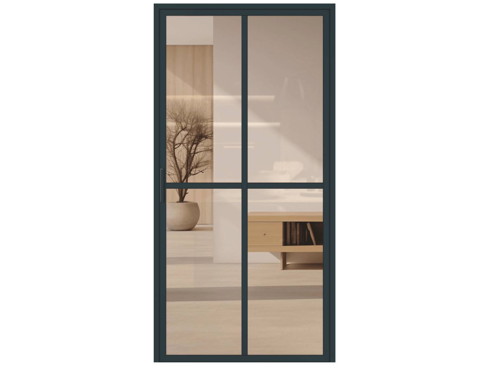 Lofttür Aluminium und Glas LOFT DE LUXE - Loft 2