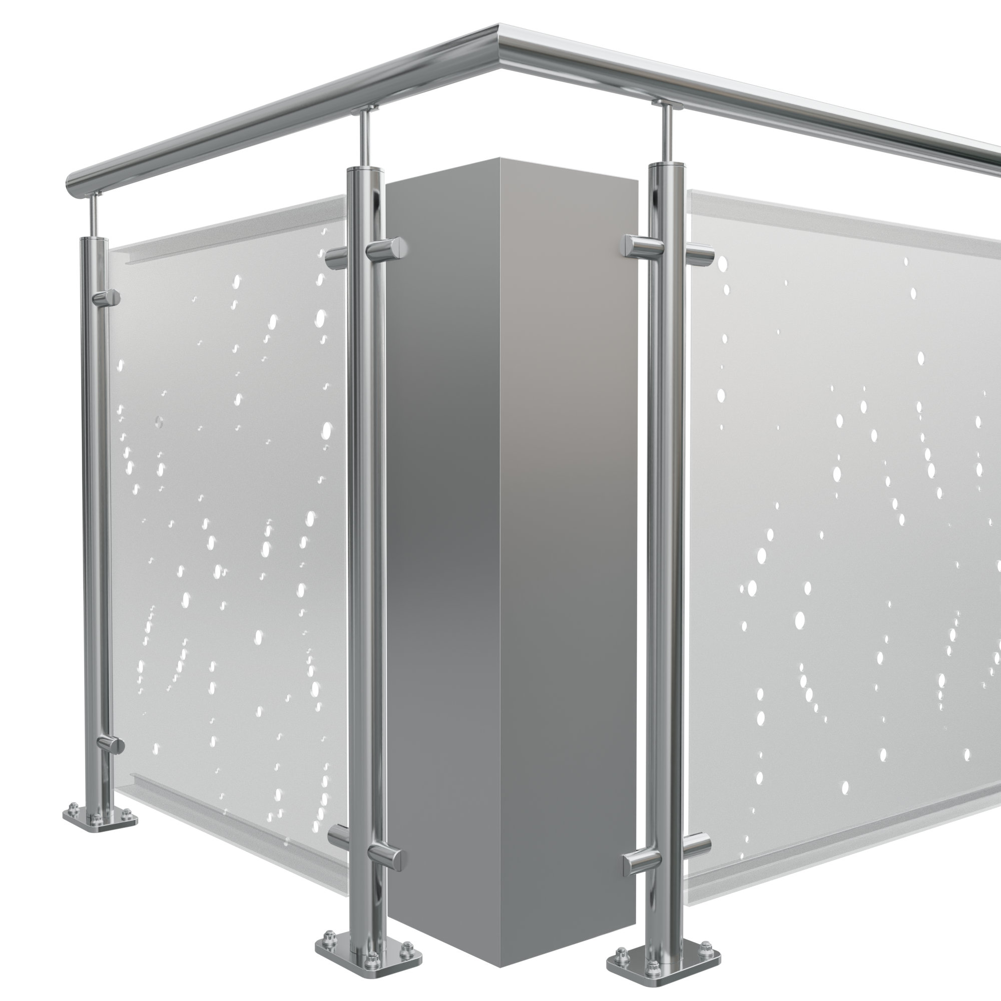 Hoekelement aluminium SB
