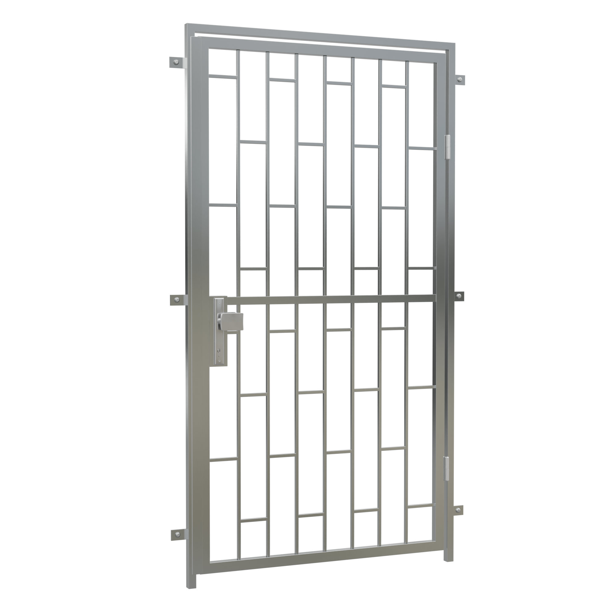 Traliedeur Roestvrij staal Ladder