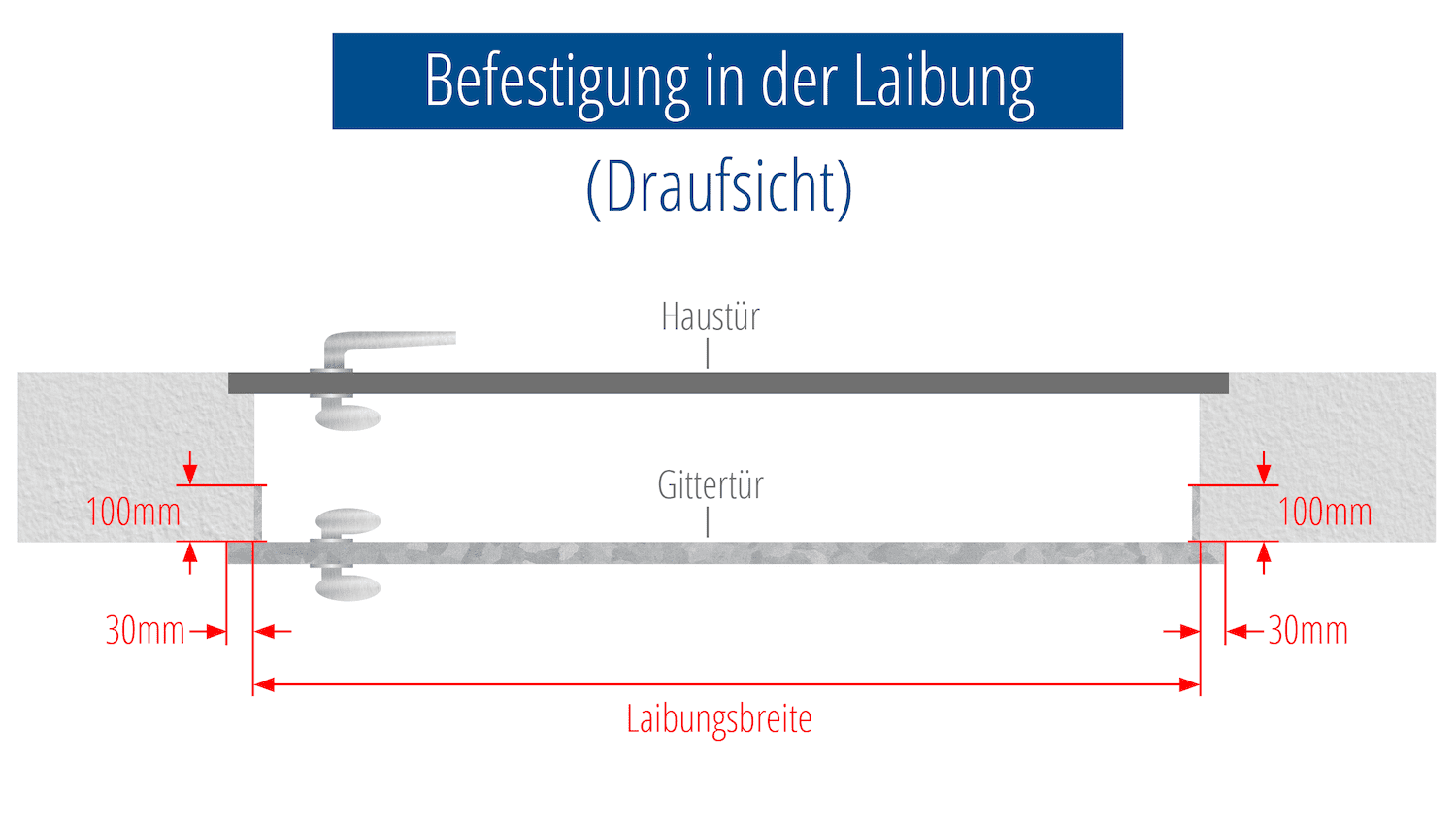 Traliedeur verzinkt Laddertop boog