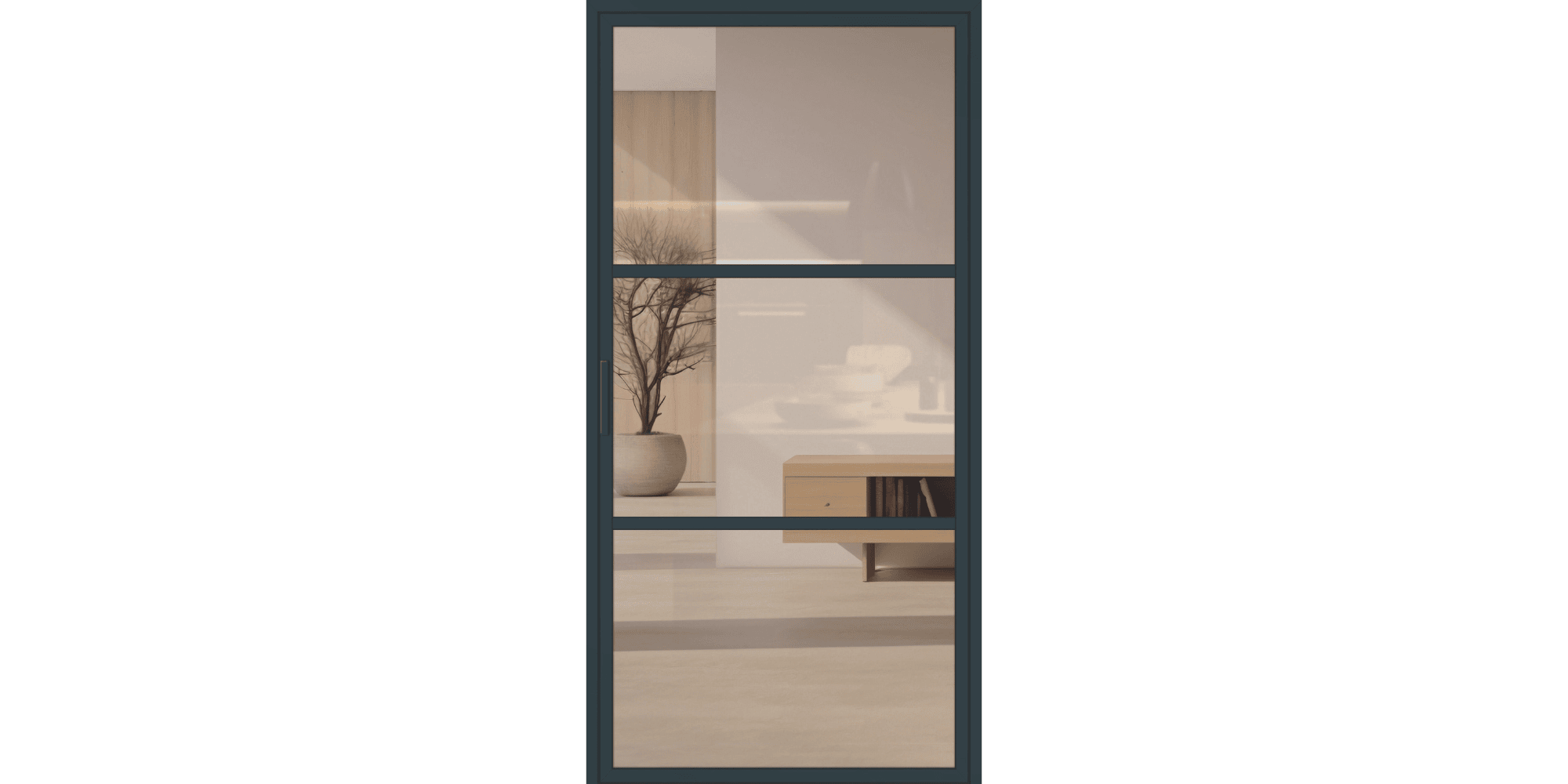 Lofttür Aluminium und Glas LOFT DE LUXE - Loft 3