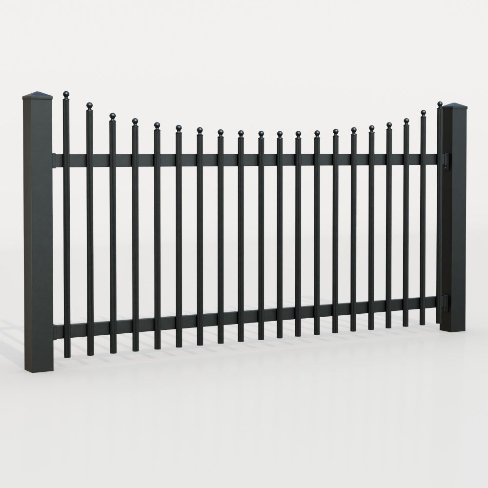 Tuinafscheiding Aluminium Palisades Elegant, UB