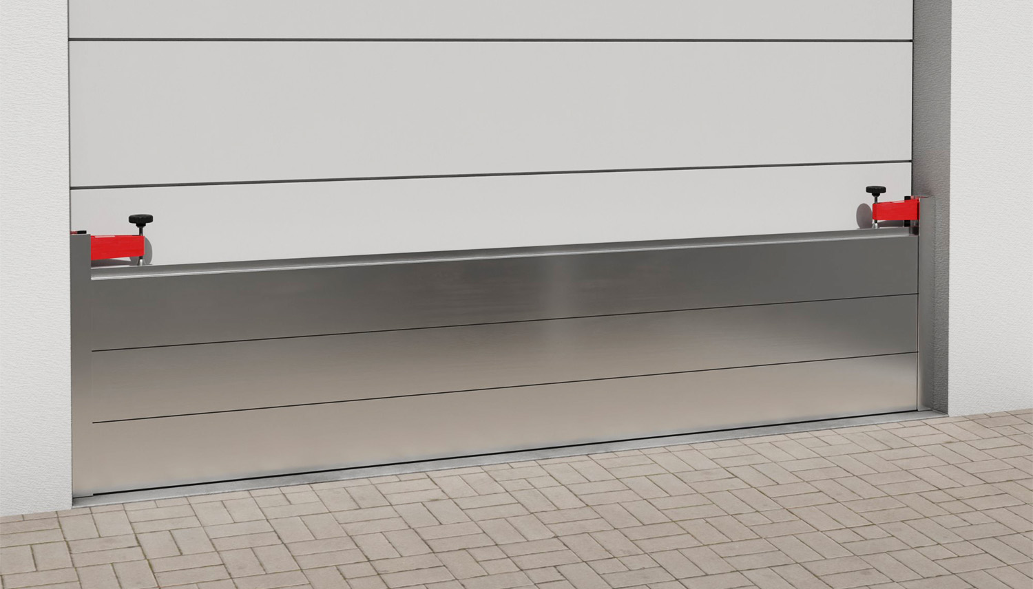 Modulares Wasserschutz-Dammbalkensystem Aluminium