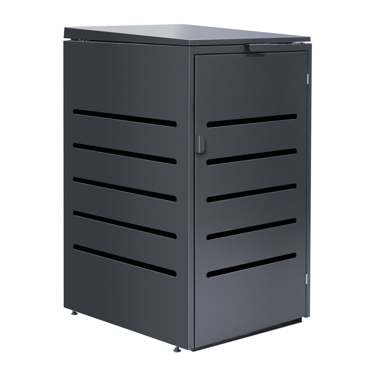 Mülltonnenbox Alu 1-türig MTB1011 240L von KNOBLOCH