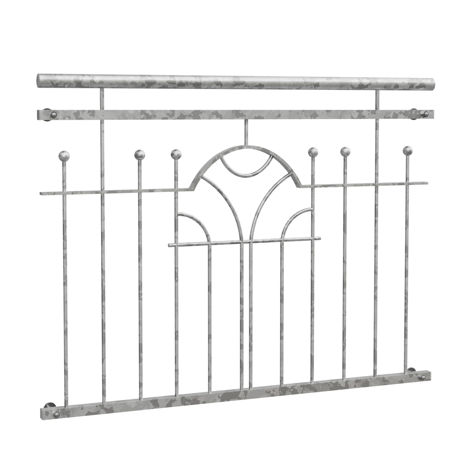 Frans balkon verzinkt Modern II Ornament 