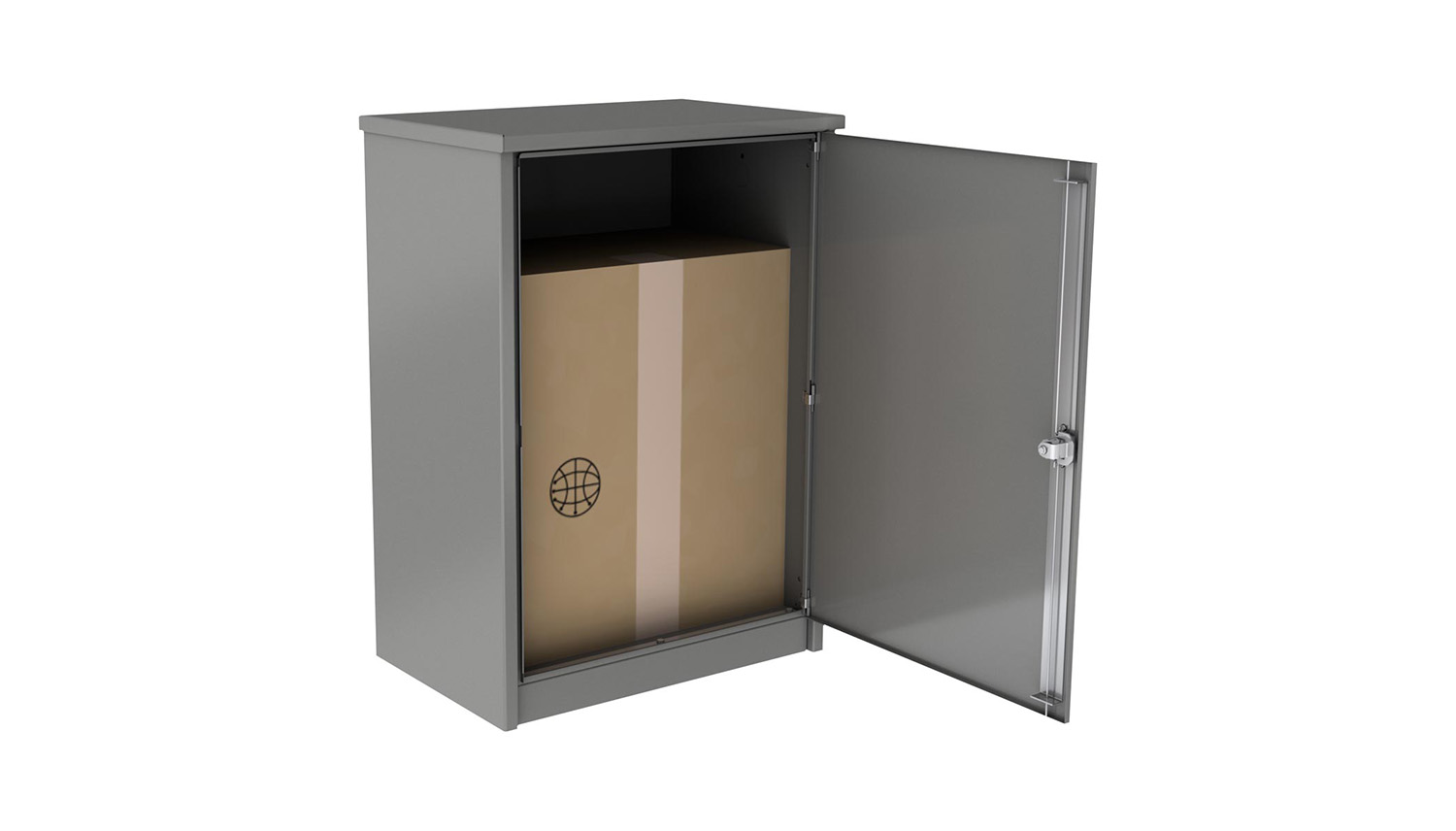 Paketbox Aluminium Knobox 10 XL von KNOBLOCH