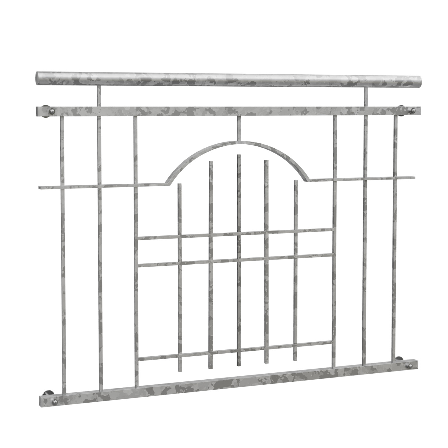 Frans balkon verzinkt Modern III Ornament 