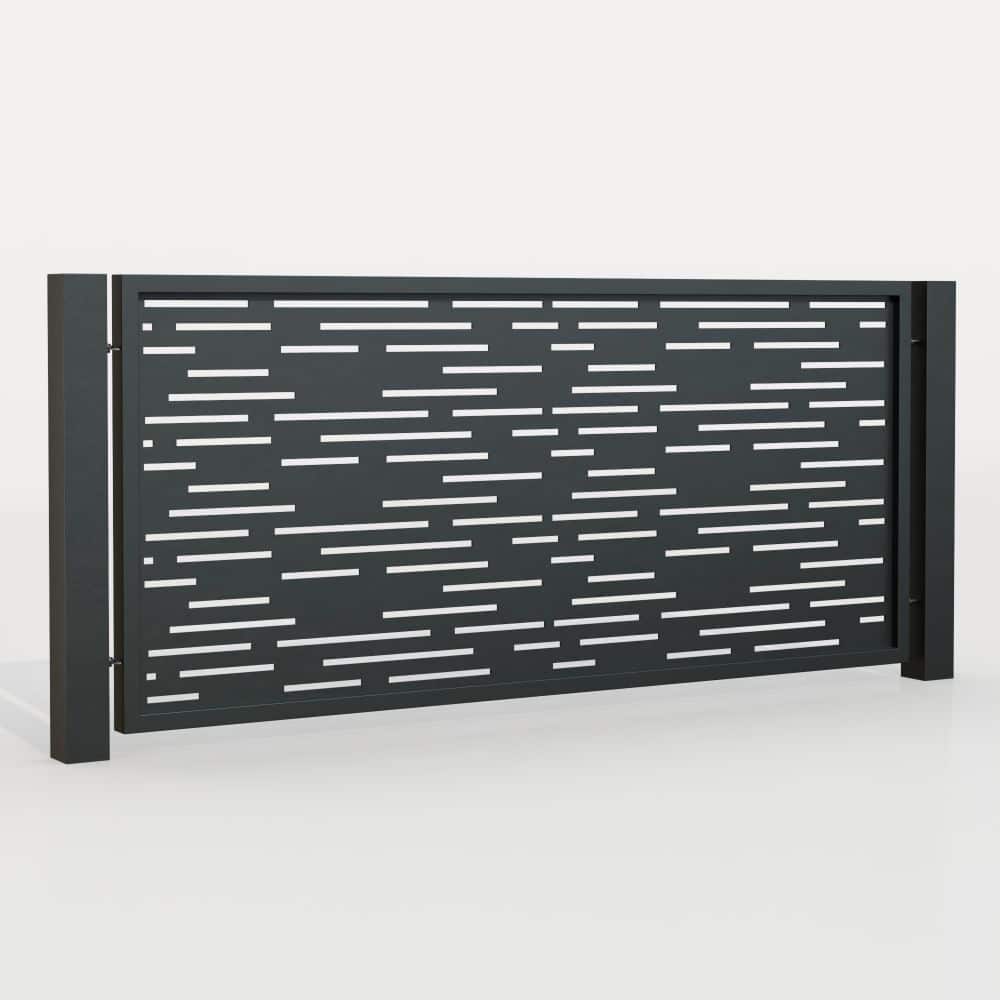 Tuinafscheiding aluminium laser gesneden ontwerp SF HO