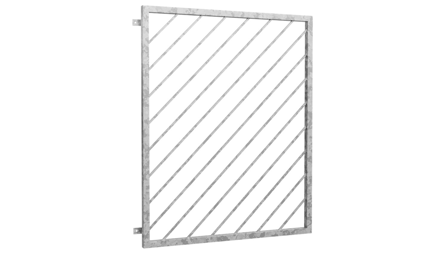 Verzinkt traliewerk Diagonale stang 1