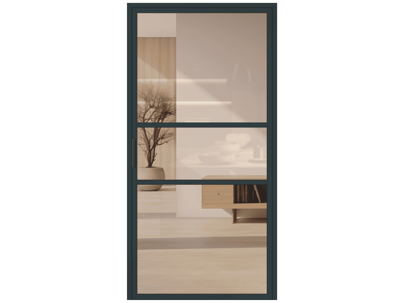 Lofttür Aluminium und Glas LOFT DE LUXE - Loft 9