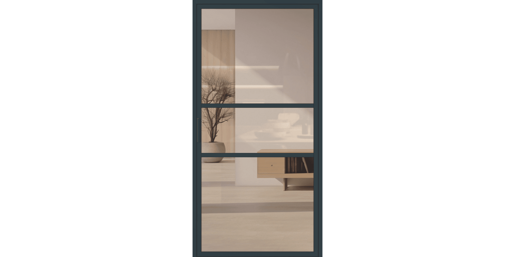 Lofttür Aluminium und Glas LOFT DE LUXE - Loft 9