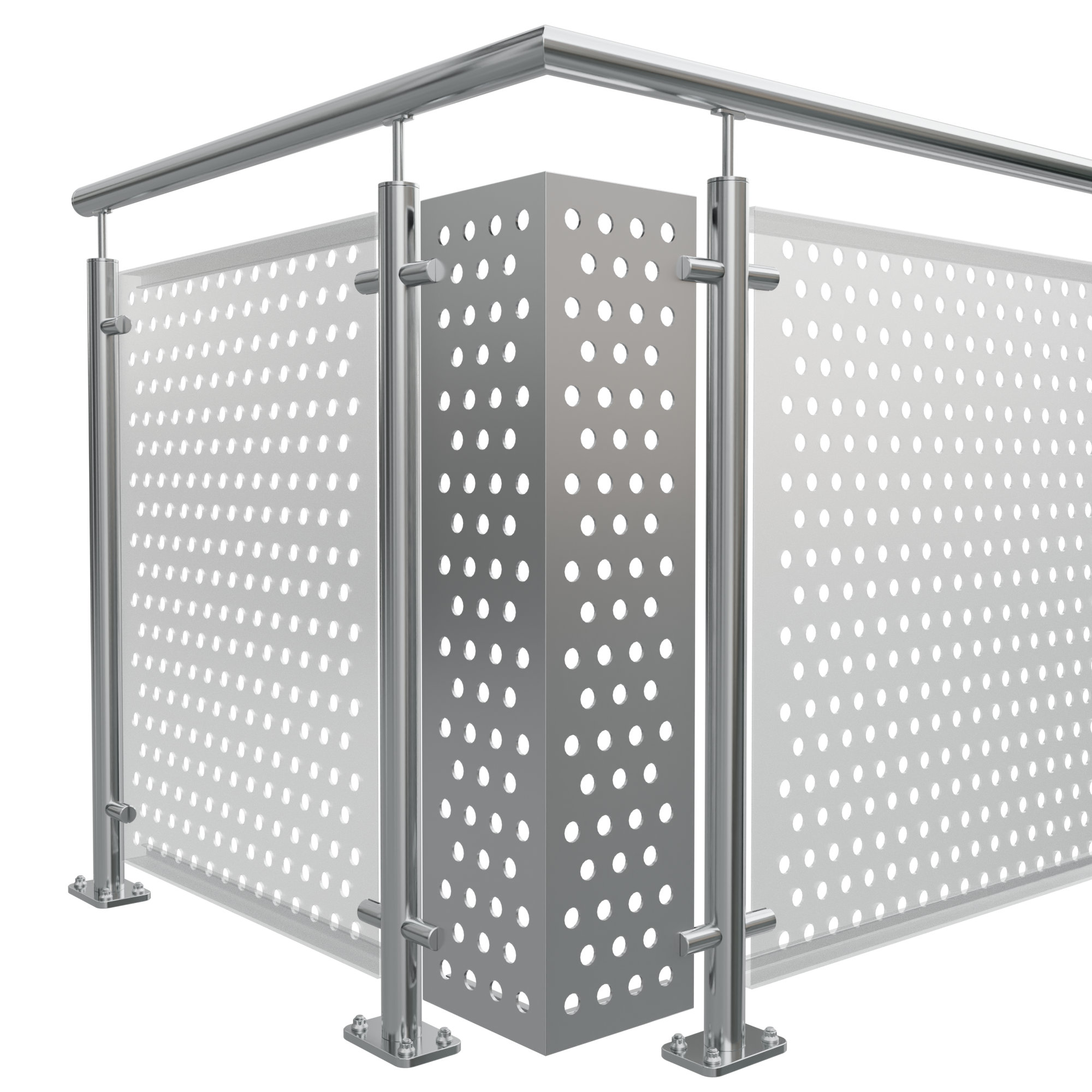 Hoekelement aluminium RL VE