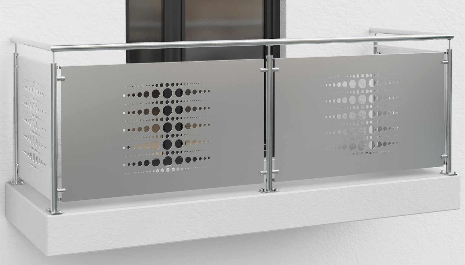 Balkonbekleding aluminium PE 2