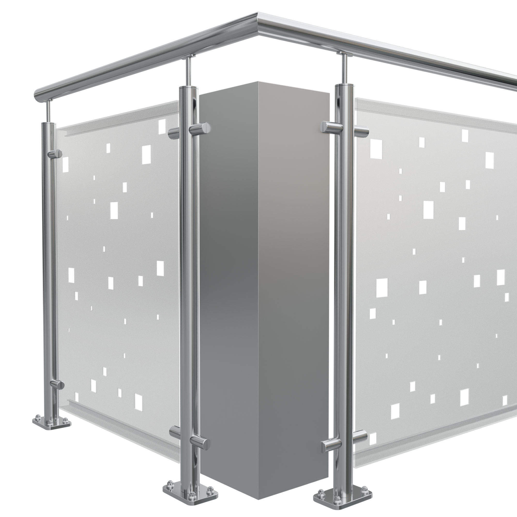 Hoekelement aluminium QE
