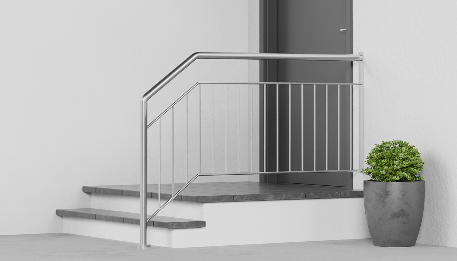 Trapbalustrade roestvrij staal WT-CL Staafvulling 